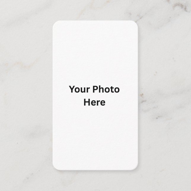 Editable Vertical Greeting or Enclosure Card (Front)