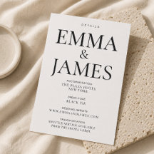 Editable Vertical Typography Luxury Details Card