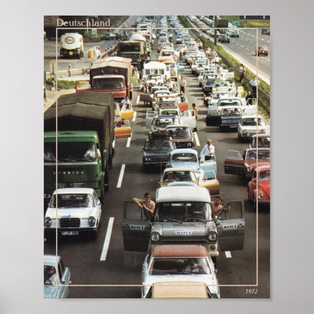 Editable Vintage 1970s Germany Photo Print (Front)