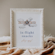 Editable Vintage Airplane Sign at Zazzle
