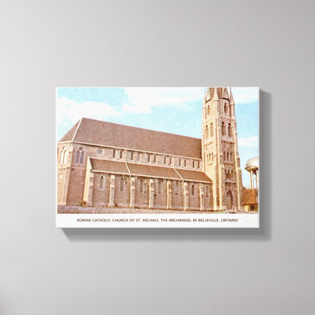 Editable Vintage Travel Photography Canvas Print (Front)