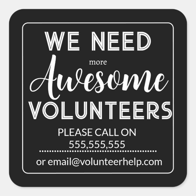 Editable Volunteer Appreciation Gift Tag (Front)