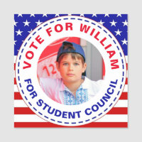 Editable "Vote" for Class President with American