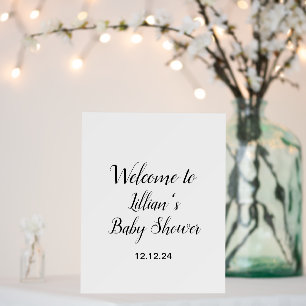 Editable Wedding, Baby Shower Welcome Sign