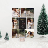 Editable Wishes Editable Color Holiday Photo Card