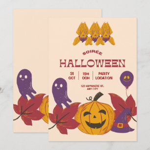 Editeble Halloween Party Invitation