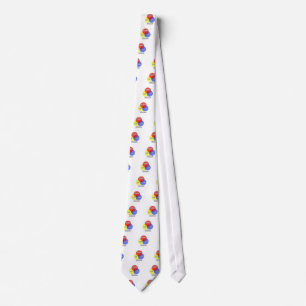 Editing .. Science Art Luck Neck Tie