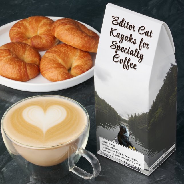 Editor Cat Kayaks by RoseWrites Roasted Coffee (Breakfast)