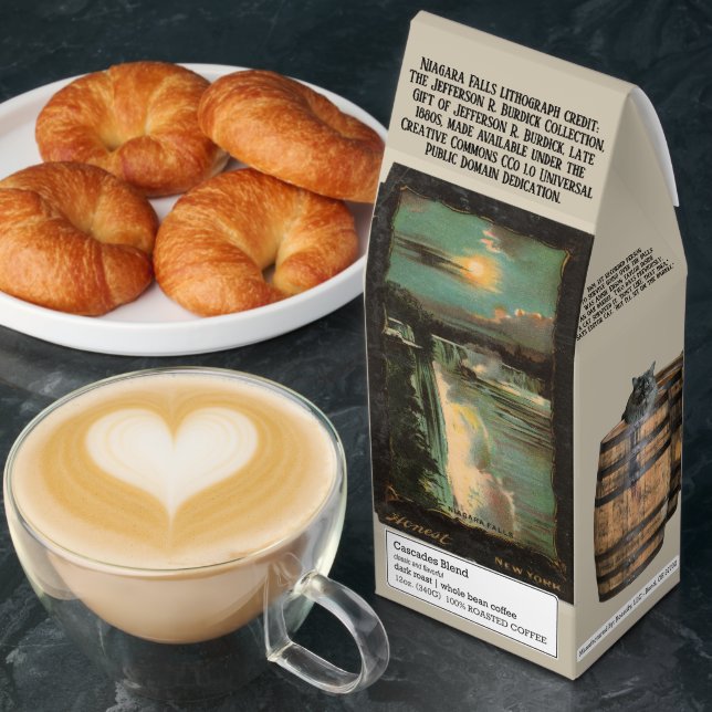 Editor Cat & Niagara Falls by RoseWrites  Roasted Coffee (Breakfast)