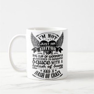 Editor Mug Coffee Cup Funny Gifts For Women Men