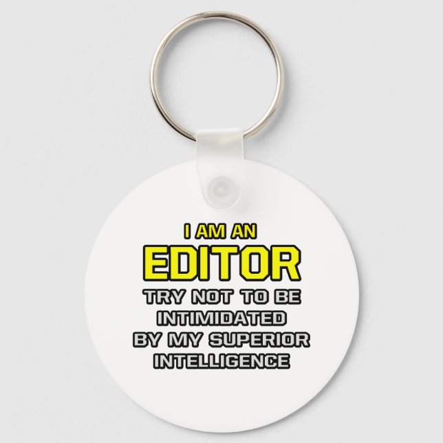 Editor...Superior Intelligence Keychain (Front)