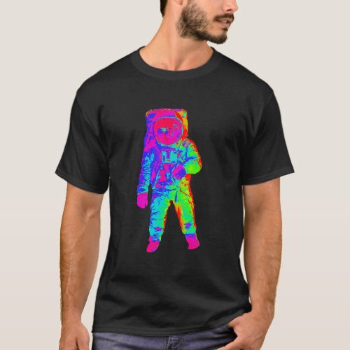 Edm Astronaut Trippy Edm Rave T_Shirt