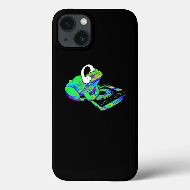 Edm Electronic Dance Techno Neon Frog Trippy Rave Case Mate iPhone