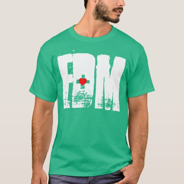 EDM IN THE HEART T-Shirt (Front)