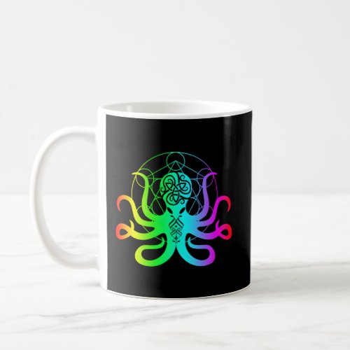 Edm Octopus Kraken Rave Coffee Mug