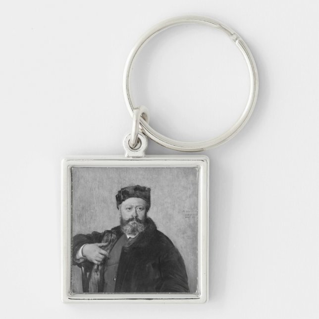 Edmond Felix Valentin About Keychain (Front)