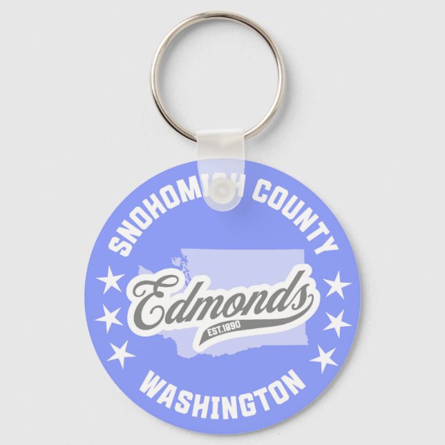 Edmonds, Washington Keychain (Front)