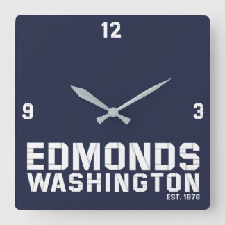 Edmonds, Washington Square Wall Clock