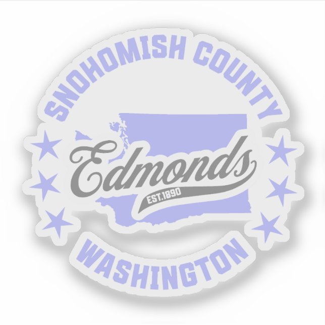 Edmonds, Washington Sticker (Front)