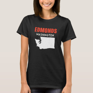 Edmonds Washington USA State America Travel Washin T-Shirt