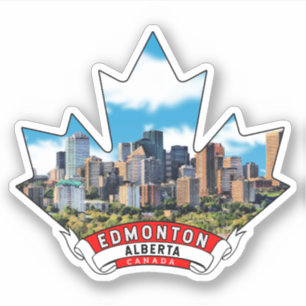 Edmonton, Alberta Canada Sticker