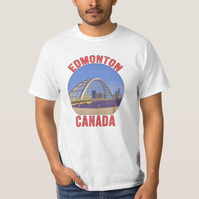 Edmonton Alberta Canada T-Shirt (Front)