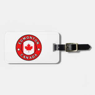 Edmonton Canada Luggage Tag