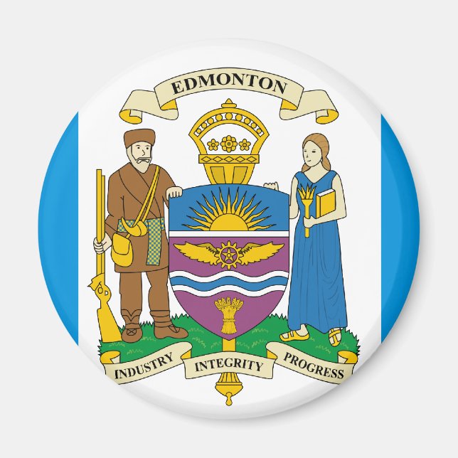 Edmonton, Canada Magnet (Front)