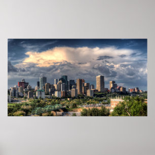 Edmonton, Canada skyline Poster