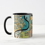 Edmonton City Map Mug