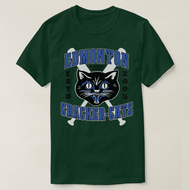 Edmonton CrackerCats T-Shirt (Design Front)