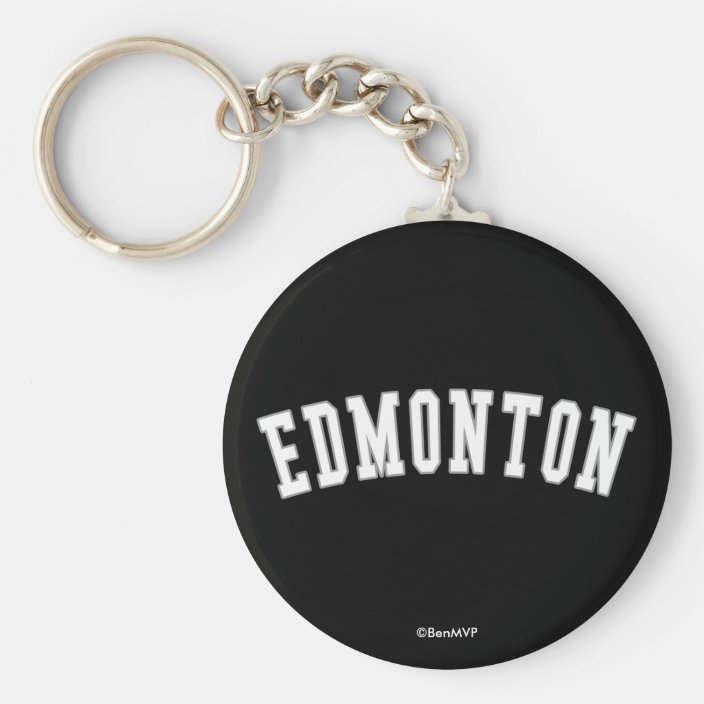 Edmonton Keychain