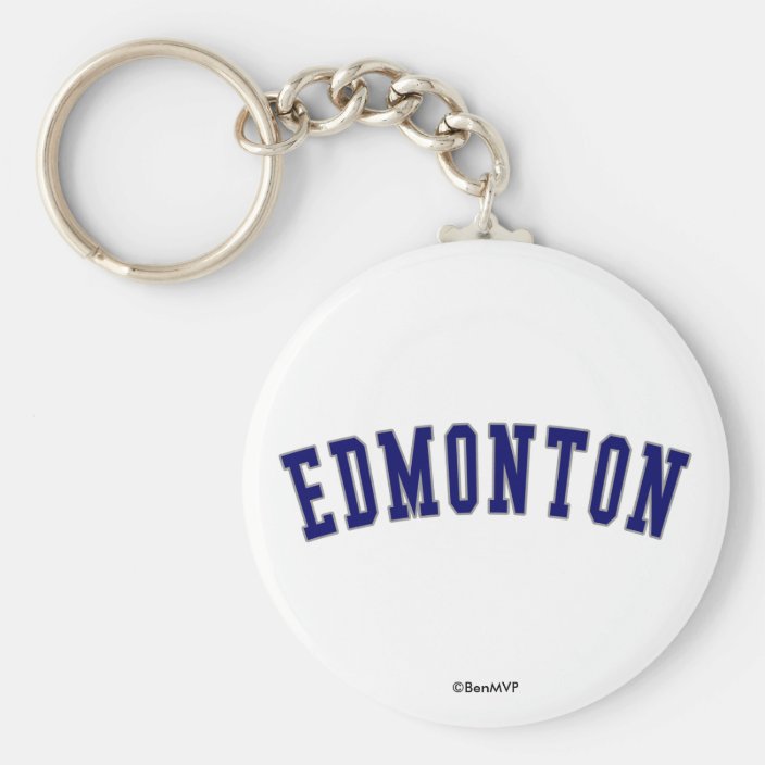 Edmonton Keychain