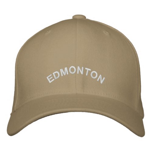 Edmonton Souvenir Baseball Cap Embroidered Cap