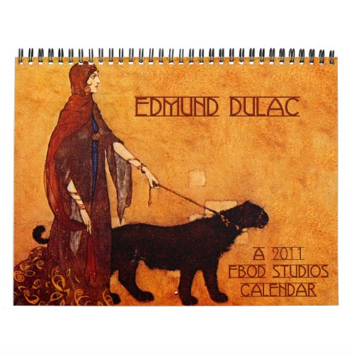 Edmun Dulac 2011 Wall Calendar