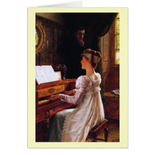 Edmund Blair Leighton, Courtship Victorian Art Cards