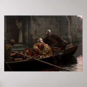 Edmund Blair Leighton - In Time of Peril Poster
