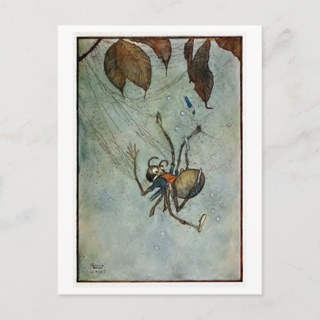 "Edmund Dulac" Illustration Postcard (Front)