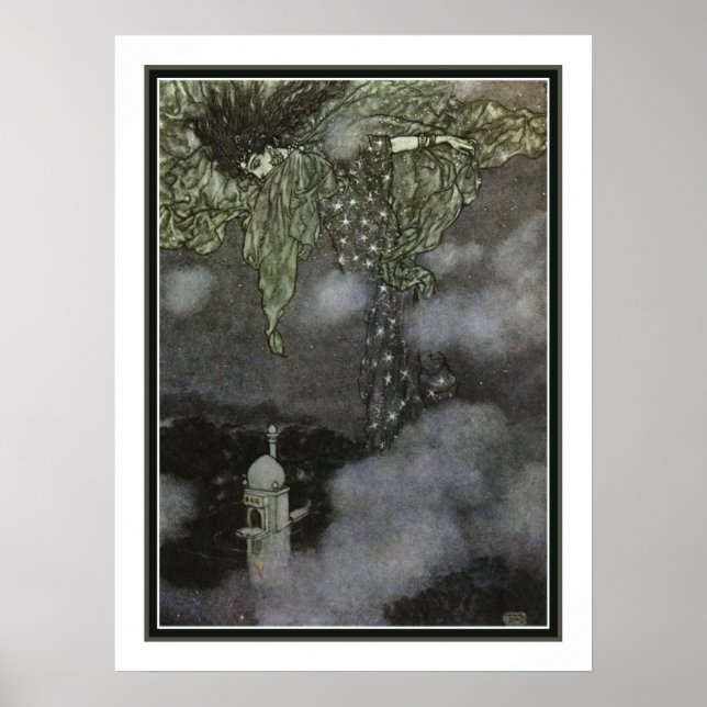 Edmund Dulac "The Sleeve of Night" ca 1903 Poster (Front)