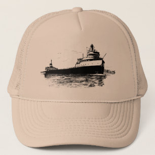 Edmund Fitzgerald ~ CUSTOMIZABLE COLOR Trucker Hat