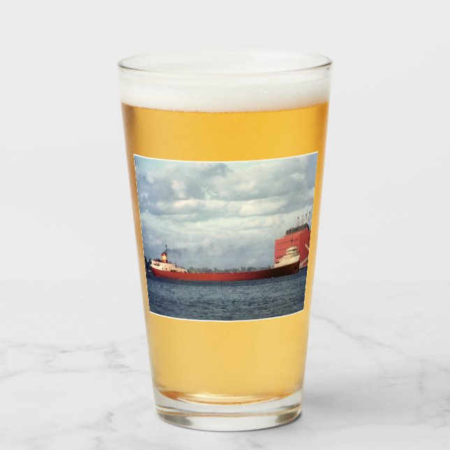 Edmund Fitzgerald Glass (Front Filled)