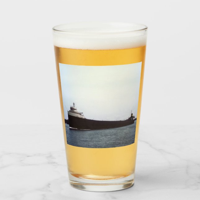 Edmund Fitzgerald Glass (Front Filled)