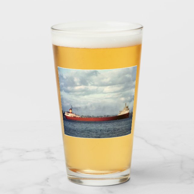 Edmund Fitzgerald Glass (Front Filled)