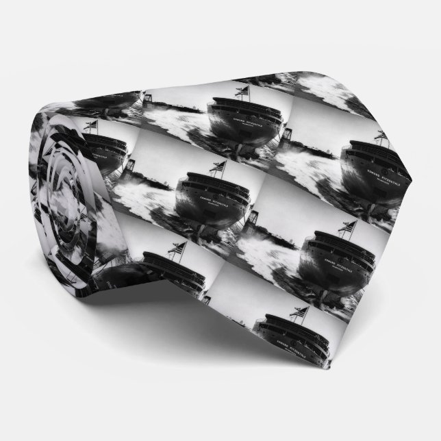 Edmund Fitzgerald Neck Tie (Rolled)