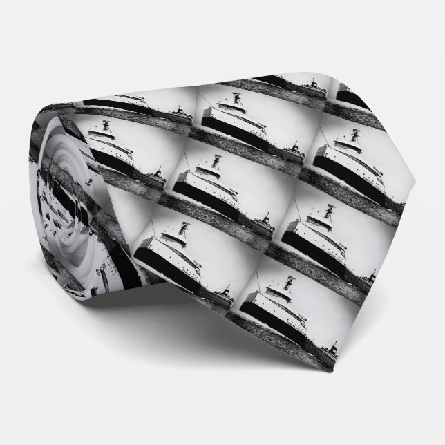 Edmund Fitzgerald Neck Tie (Rolled)