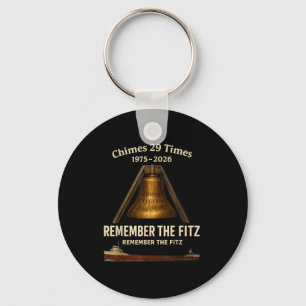 Edmund Fitzgerald, Remember The Fitz Great Lakes M Keychain