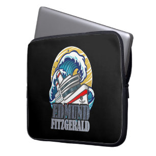 Edmund Fitzgerald Tribute to the Legendary Ship Laptop Sleeve