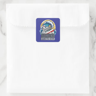 Edmund Fitzgerald | Tribute to the Legendary Ship Square Sticker