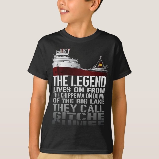 Edmund Fitzgerald Unisex for Men Women. T-Shirt (Front)