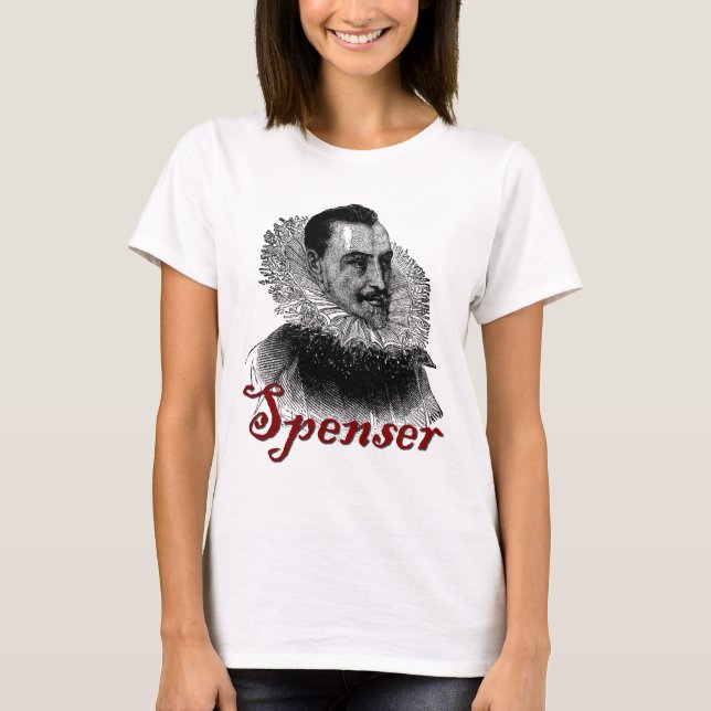 Edmund Spenser Etching T-Shirt (Front)